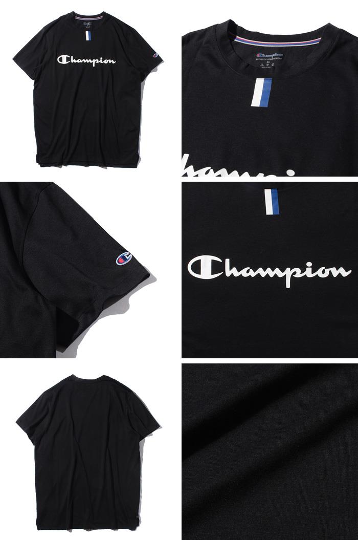 【WEB限定価格】ブランドセール 大きいサイズ メンズ Champion チャンピオン ロゴ プリント 半袖 Tシャツ USA直輸入 t5059