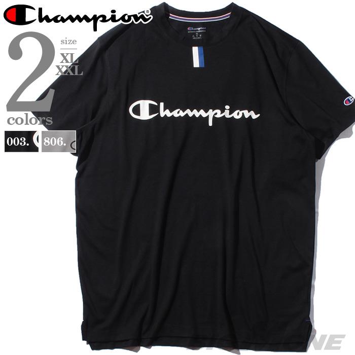 【WEB限定価格】ブランドセール 大きいサイズ メンズ Champion チャンピオン ロゴ プリント 半袖 Tシャツ USA直輸入 t5059