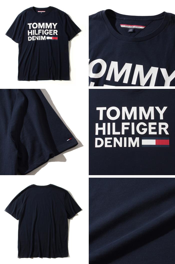 【WEB限定価格】ブランドセール 大きいサイズ メンズ TOMMY HILFIGER トミーヒルフィガー プリント 半袖 Tシャツ USA直輸入 78b8340