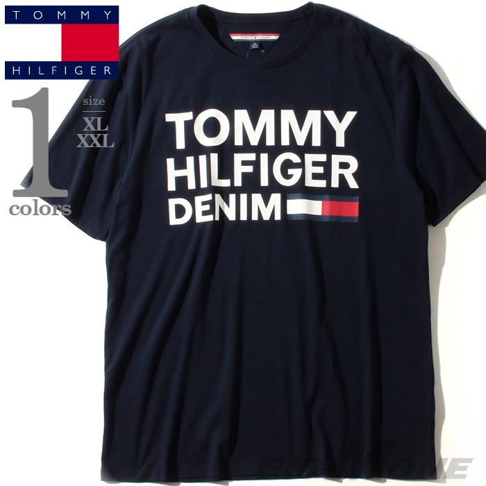 【WEB限定価格】ブランドセール 大きいサイズ メンズ TOMMY HILFIGER トミーヒルフィガー プリント 半袖 Tシャツ USA直輸入 78b8340