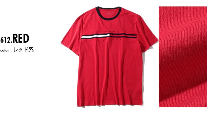 【WEB限定価格】ブランドセール 大きいサイズ メンズ TOMMY HILFIGER トミーヒルフィガー プリント 半袖 Tシャツ USA直輸入 78c8797