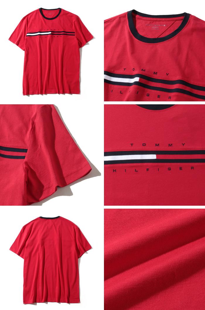 【WEB限定価格】ブランドセール 大きいサイズ メンズ TOMMY HILFIGER トミーヒルフィガー プリント 半袖 Tシャツ USA直輸入 78c8797