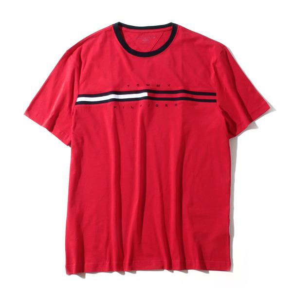 【WEB限定価格】ブランドセール 大きいサイズ メンズ TOMMY HILFIGER トミーヒルフィガー プリント 半袖 Tシャツ USA直輸入 78c8797