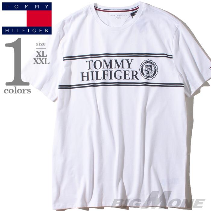 【WEB限定価格】ブランドセール 大きいサイズ メンズ TOMMY HILFIGER トミーヒルフィガー プリント 半袖 Tシャツ USA直輸入 78d9092