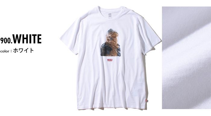 【WEB限定価格】ブランドセール 大きいサイズ メンズ LEVI'S × STAR WARS リーバイス × スターウォーズ プリント 半袖 Tシャツ USA直輸入 224910694