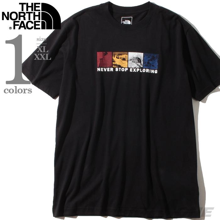 【WEB限定価格】ブランドセール 大きいサイズ メンズ THE NORTH FACE ザ ノース フェイス プリント 半袖 Tシャツ USA直輸入 nf0a3x6sjk3