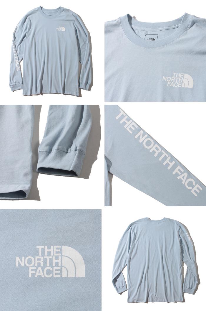 【WEB限定価格】ブランドセール 大きいサイズ メンズ THE NORTH FACE ザ ノース フェイス プリント ロング Tシャツ USA直輸入 nf0a471khk3