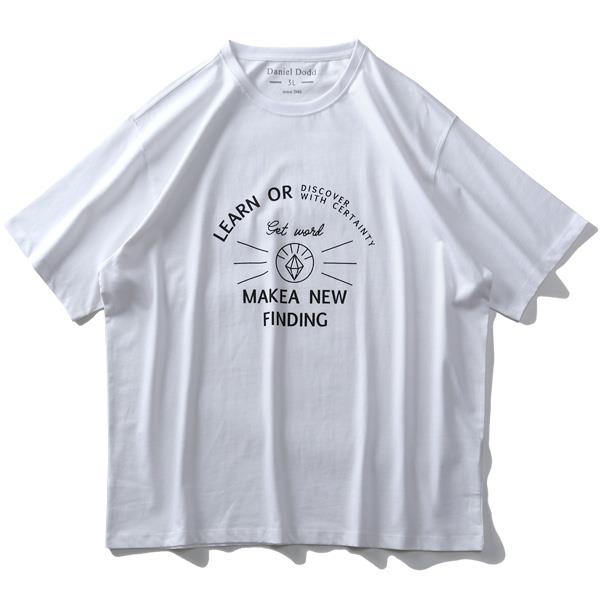 【WEB限定価格】大きいサイズ メンズ DANIEL DODD オーガニック プリント 半袖 Tシャツ MAKEA NEW FINDING azt-200249 緊急セール