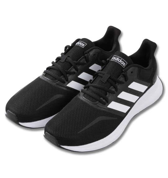 大きいサイズ メンズ adidas スニーカー FALCONRUN M コアブラック 1240-0260-2 29 30 31 32