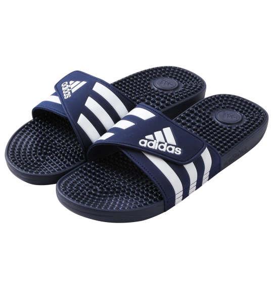 大きいサイズ メンズ adidas サンダル ADISSAGE ダークブルー 1240-0268-1 30.5 31.5 32.5 34.5 36.5