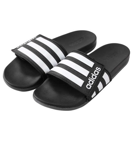 大きいサイズ メンズ adidas サンダル ADILETTE CF ADJ コアブラック 1240-0270-2 30.5 31.5 32.5 34.5 35.5