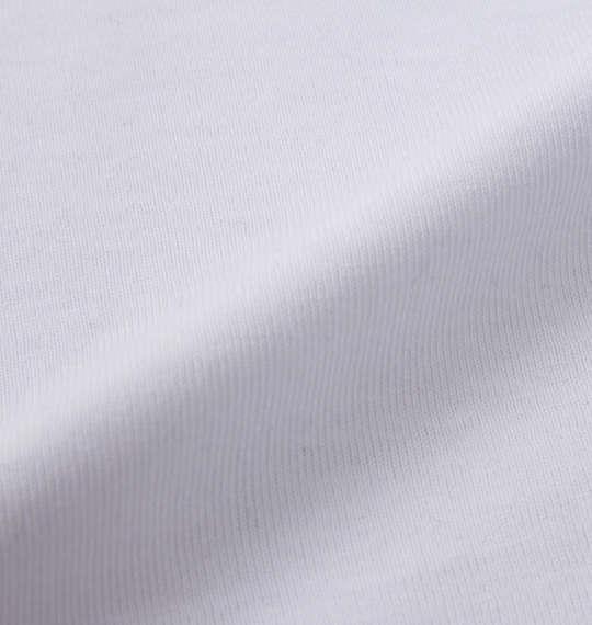 大きいサイズ メンズ launching pad スラブリップル 半袖 フルジップ パーカー + 半袖 Tシャツ ホワイト杢 × ホワイト 1258-0270-1 3L 4L 5L 6L