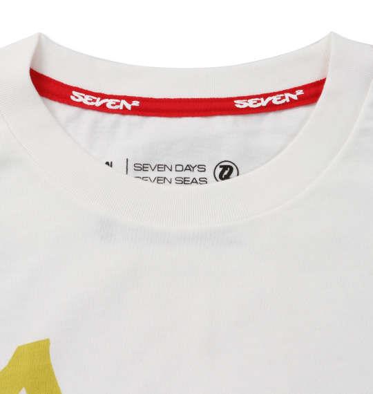 大きいサイズ メンズ SEVEN2 半袖 Tシャツ ホワイト 1268-0213-1 3L 4L 5L 6L