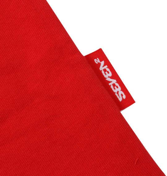 大きいサイズ メンズ SEVEN2 半袖 Tシャツ レッド 1268-0213-2 3L 4L 5L 6L
