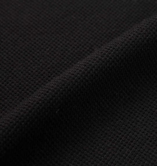 大きいサイズ メンズ SHELTY 鹿の子 ボタニカル 切替 半袖 ポロシャツ ブラック 1268-0233-2 3L 4L 5L 6L 8L