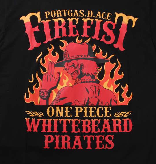 大きいサイズ メンズ ONE PIECE 半袖 Tシャツ ブラック 1268-0240-2 3L 4L 5L 6L 8L