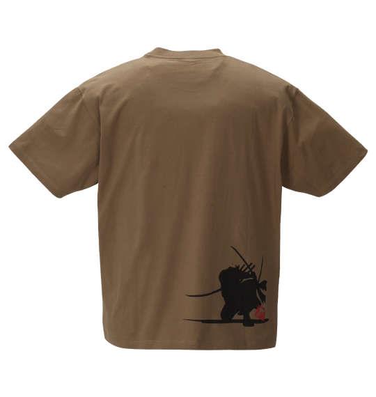 大きいサイズ メンズ ONE PIECE 半袖 Tシャツ カーキ 1268-0242-1 3L 4L 5L 6L 8L