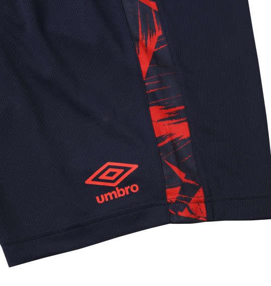 大きいサイズ メンズ UMBRO TR プラクティス ハーフパンツ ネイビー 1274-0255-1 2L 3L 4L 5L 6L