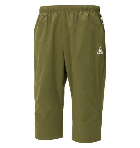 大きいサイズ メンズ LE COQ SPORTIF ストレッチ ドライ クロス クォーター パンツ ウィンターモス 1274-0272-1 2L 3L 4L 5L 6L