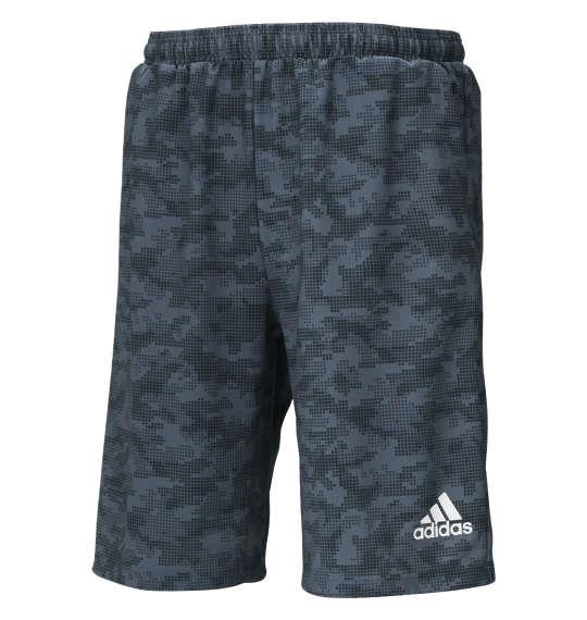 大きいサイズ メンズ adidas カモフラ柄 ハーフパンツ ネイビーカモ 1274-0280-1 3XO 4XO 5XO 6XO 7XO 8XO