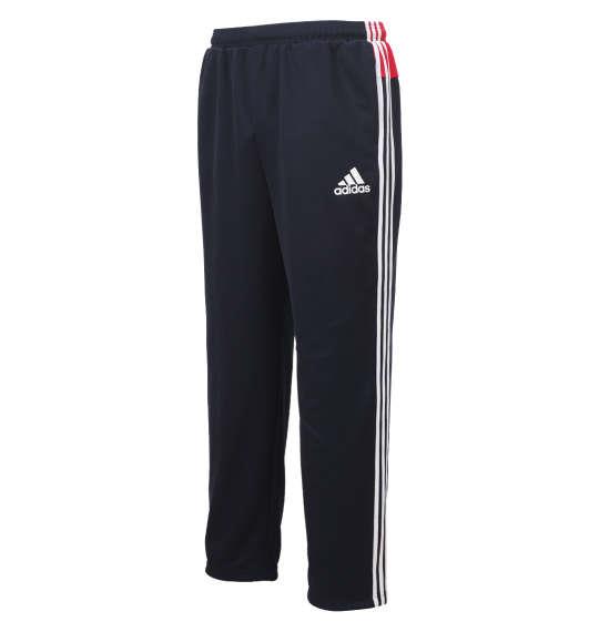 大きいサイズ メンズ adidas ウォームアップ パンツ ネイビー 1276-0151-1 3XO 4XO 5XO 6XO 7XO 8XO