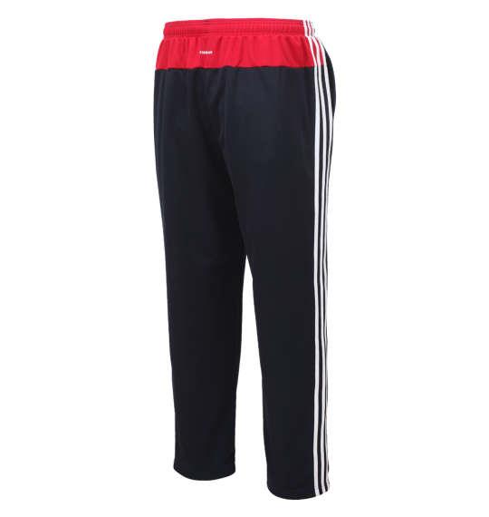 大きいサイズ メンズ adidas ウォームアップ パンツ ネイビー 1276-0151-1 3XO 4XO 5XO 6XO 7XO 8XO