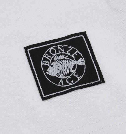 大きいサイズ メンズ BRONZE AGE ロゴ 半袖 Tシャツ ホワイト 1278-0219-1 3L 4L 5L 6L 8L