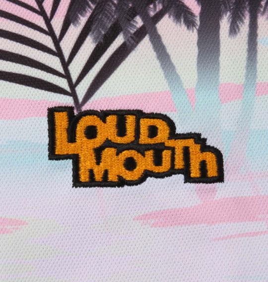 大きいサイズ メンズ LOUDMOUTH プレミアムカノコ 総柄 半袖 シャツ マリブ 1278-0225-1 3L 4L 5L 6L