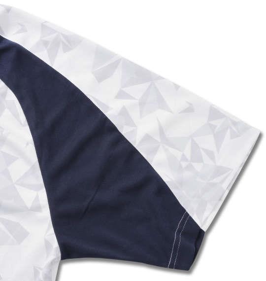大きいサイズ メンズ LE COQ SPORTIF サンスクリーン ハーフジップ シャツ ホワイト 1278-0236-1 2L 3L 4L 5L 6L