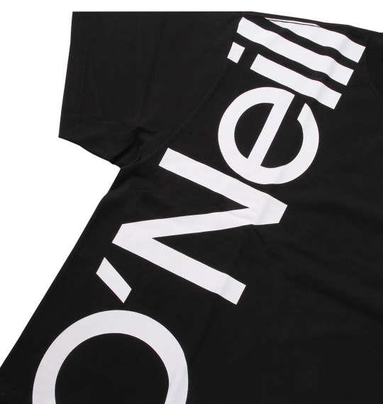 大きいサイズ メンズ O'NEILL 半袖 Tシャツ ブラック 1278-0285-2 3L 4L 5L 6L