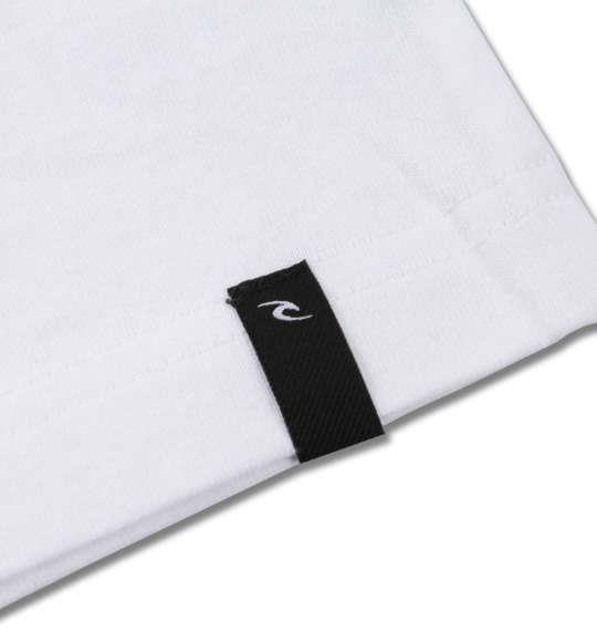 大きいサイズ メンズ RIP CURL UNDERDRIVE SPACEY 半袖 Tシャツ ホワイト 1278-0530-1 3L 4L 5L 6L