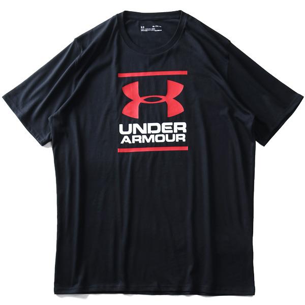 【WEB限定価格】ブランドセール 大きいサイズ メンズ UNDER ARMOUR アンダーアーマー ロゴ プリント 半袖 Tシャツ USA直輸入 1326849