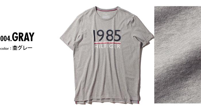 【WEB限定価格】ブランドセール 大きいサイズ メンズ TOMMY HILFIGER トミーヒルフィガー プリント 半袖 Tシャツ USA直輸入 09t3429