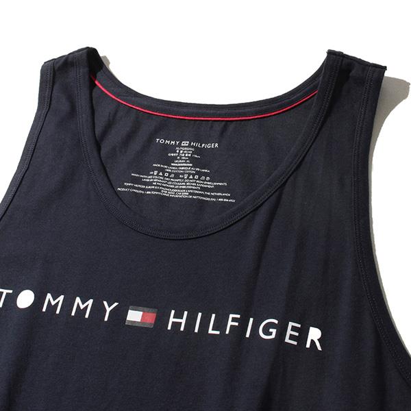 【WEB限定価格】ブランドセール 大きいサイズ メンズ TOMMY HILFIGER トミーヒルフィガー ロゴプリント 切替 タンクトップ USA直輸入 09t3545