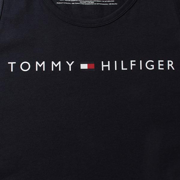 【WEB限定価格】ブランドセール 大きいサイズ メンズ TOMMY HILFIGER トミーヒルフィガー ロゴプリント 切替 タンクトップ USA直輸入 09t3545