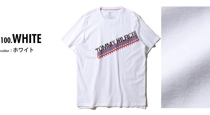 【WEB限定価格】ブランドセール 大きいサイズ メンズ TOMMY HILFIGER トミーヒルフィガー プリント 半袖 Tシャツ USA直輸入 09t3549