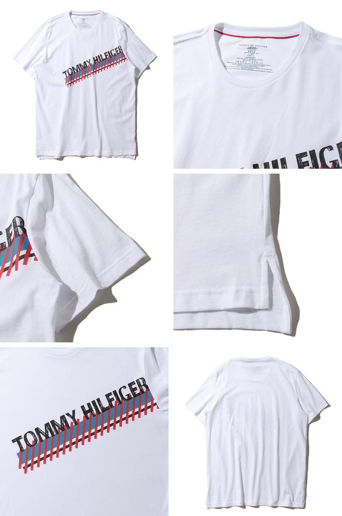 【WEB限定価格】ブランドセール 大きいサイズ メンズ TOMMY HILFIGER トミーヒルフィガー プリント 半袖 Tシャツ USA直輸入 09t3549