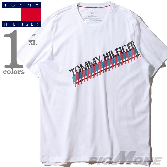 【WEB限定価格】ブランドセール 大きいサイズ メンズ TOMMY HILFIGER トミーヒルフィガー プリント 半袖 Tシャツ USA直輸入 09t3549
