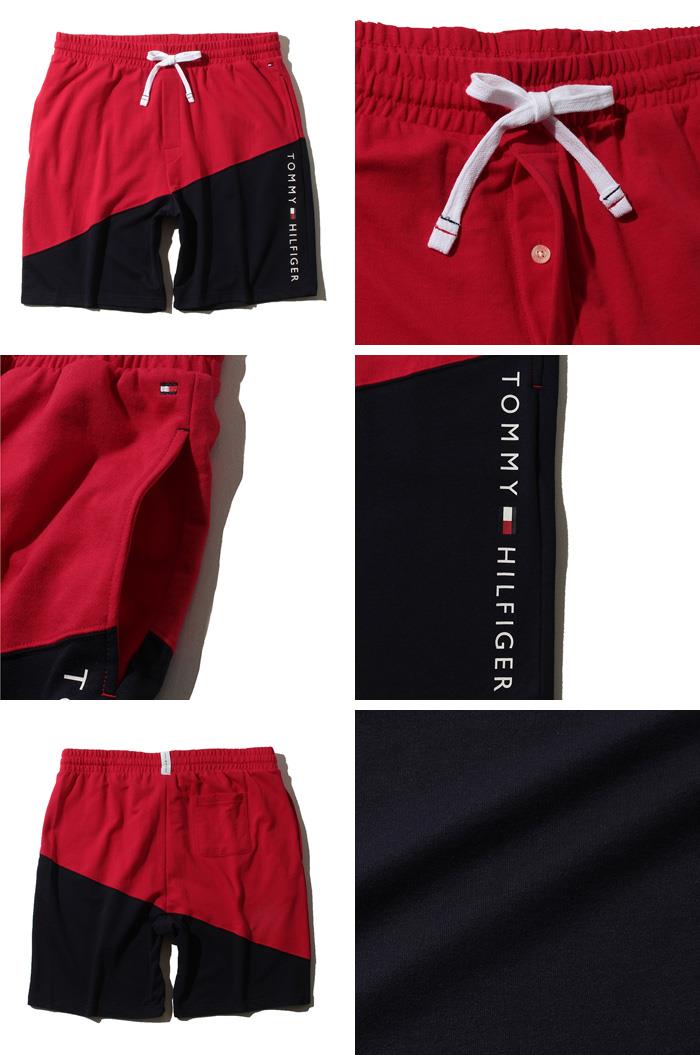 【WEB限定価格】ブランドセール 大きいサイズ メンズ TOMMY HILFIGER トミーヒルフィガー スウェット ハーフパンツ USA直輸入 09t3554