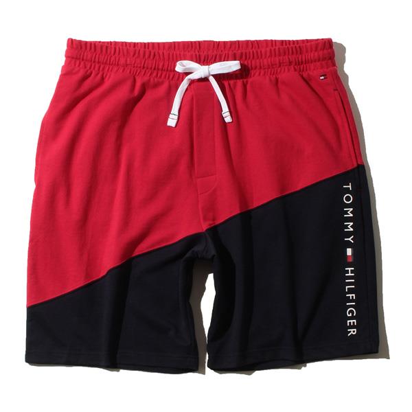 【WEB限定価格】ブランドセール 大きいサイズ メンズ TOMMY HILFIGER トミーヒルフィガー スウェット ハーフパンツ USA直輸入 09t3554