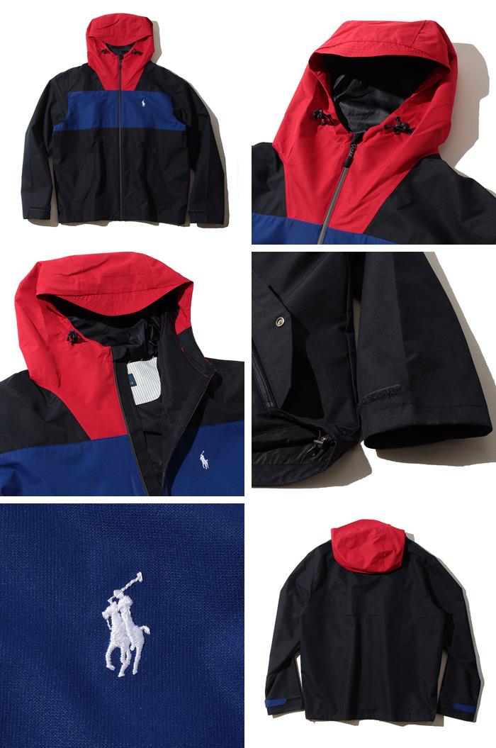 【WEB限定価格】ブランドセール 大きいサイズ メンズ POLO RALPH LAUREN ポロ ラルフローレン フルジップ フード付 ブルゾン USA直輸入 710777221