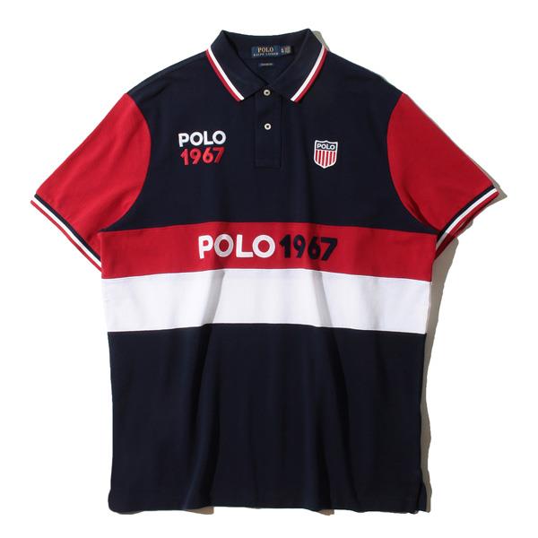 【WEB限定価格】ブランドセール 大きいサイズ メンズ POLO RALPH LAUREN ポロ ラルフローレン 半袖 デザイン 鹿の子 ポロシャツ USA直輸入 710781171