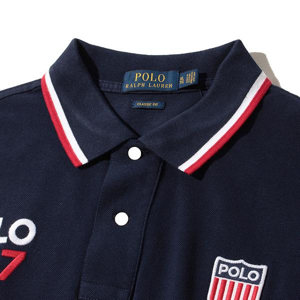 【WEB限定価格】ブランドセール 大きいサイズ メンズ POLO RALPH LAUREN ポロ ラルフローレン 半袖 デザイン 鹿の子 ポロシャツ USA直輸入 710781171