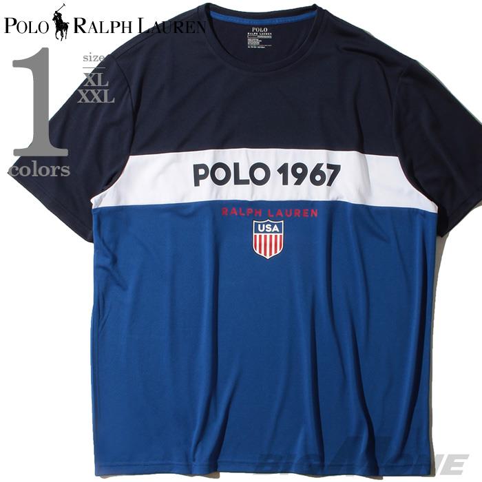 【WEB限定価格】ブランドセール 大きいサイズ メンズ POLO RALPH LAUREN ポロ ラルフローレン プリント 半袖 Tシャツ  USA直輸入 710781277