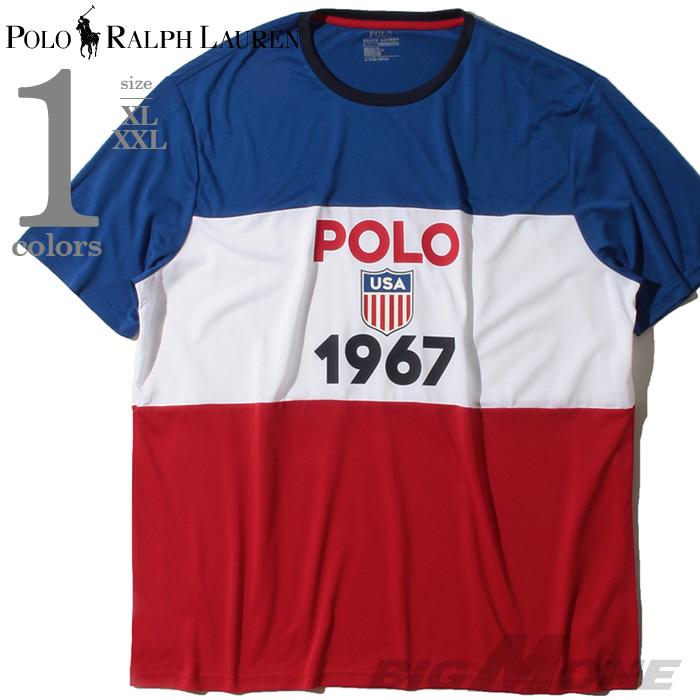 【WEB限定価格】ブランドセール 大きいサイズ メンズ POLO RALPH LAUREN ポロ ラルフローレン プリント 半袖 Tシャツ USA直輸入 710781280