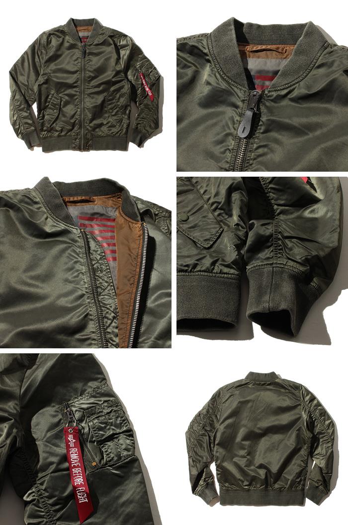 【WEB限定価格】ブランドセール 大きいサイズ メンズ ALPHA INDUSTRIES アルファインダストリーズ MA-1 フライト ジャケット USA直輸入 mjl49001c1