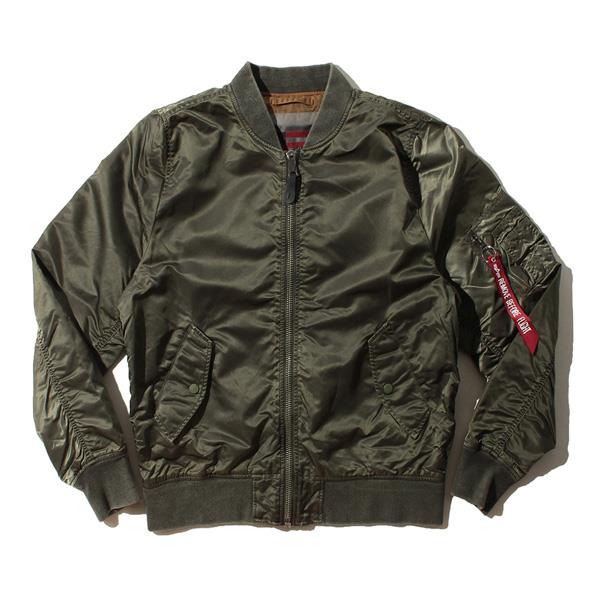 【WEB限定価格】ブランドセール 大きいサイズ メンズ ALPHA INDUSTRIES アルファインダストリーズ MA-1 フライト ジャケット USA直輸入 mjl49001c1