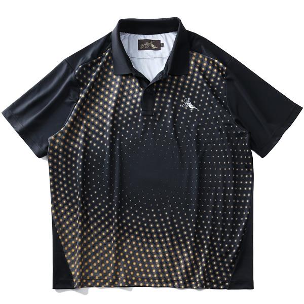 【WEB限定価格】【golf1】大きいサイズ メンズ Bowerbirds Works 吸汗速乾 転写 半袖 ゴルフ ポロシャツ azpr-200296