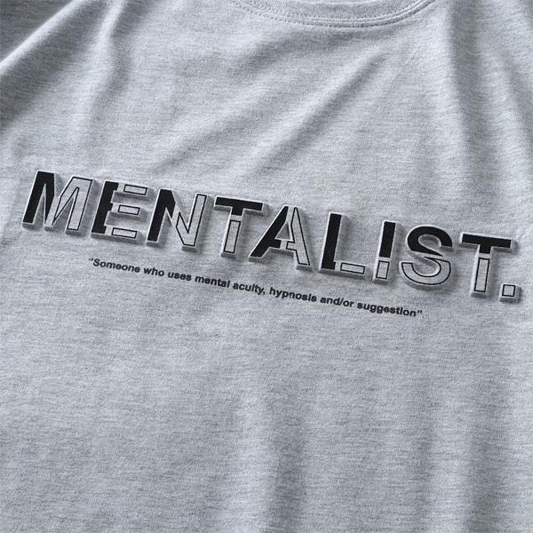 【WEB限定価格】【pd0525】大きいサイズ メンズ DANIEL DODD エンボス加工 半袖 Tシャツ MENTALIST azt-2002110