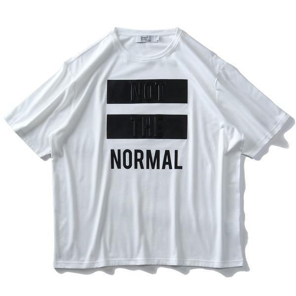 【WEB限定価格】【pd0525】大きいサイズ メンズ DANIEL DODD エンボス加工 半袖 Tシャツ NOT THE NORMAL azt-2002111